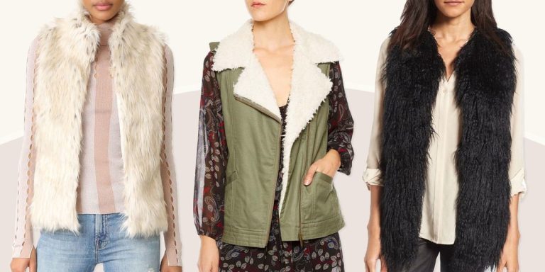 un manteau en fausse fourrure