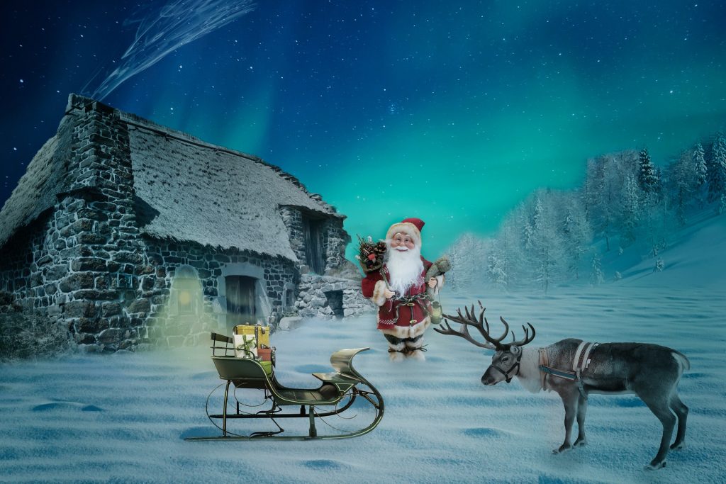 maison pere noel - plare.