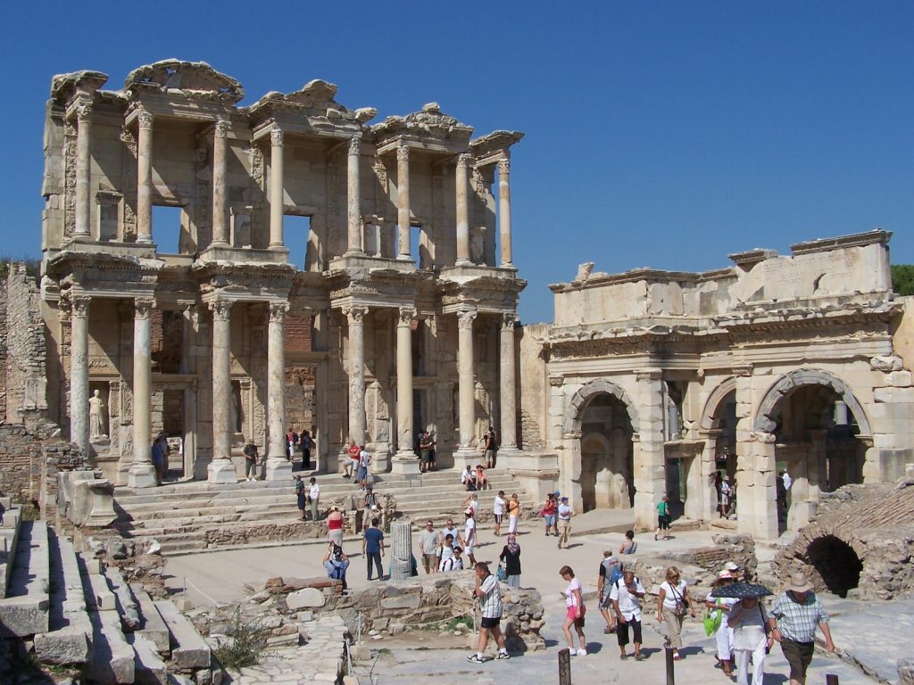 Le temple d'Artémis à Éphèse