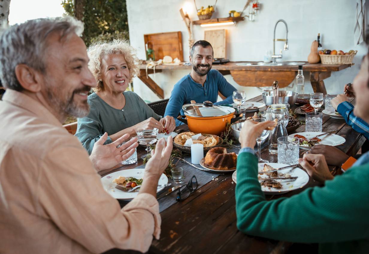 repas avec les beaux-parents présentation