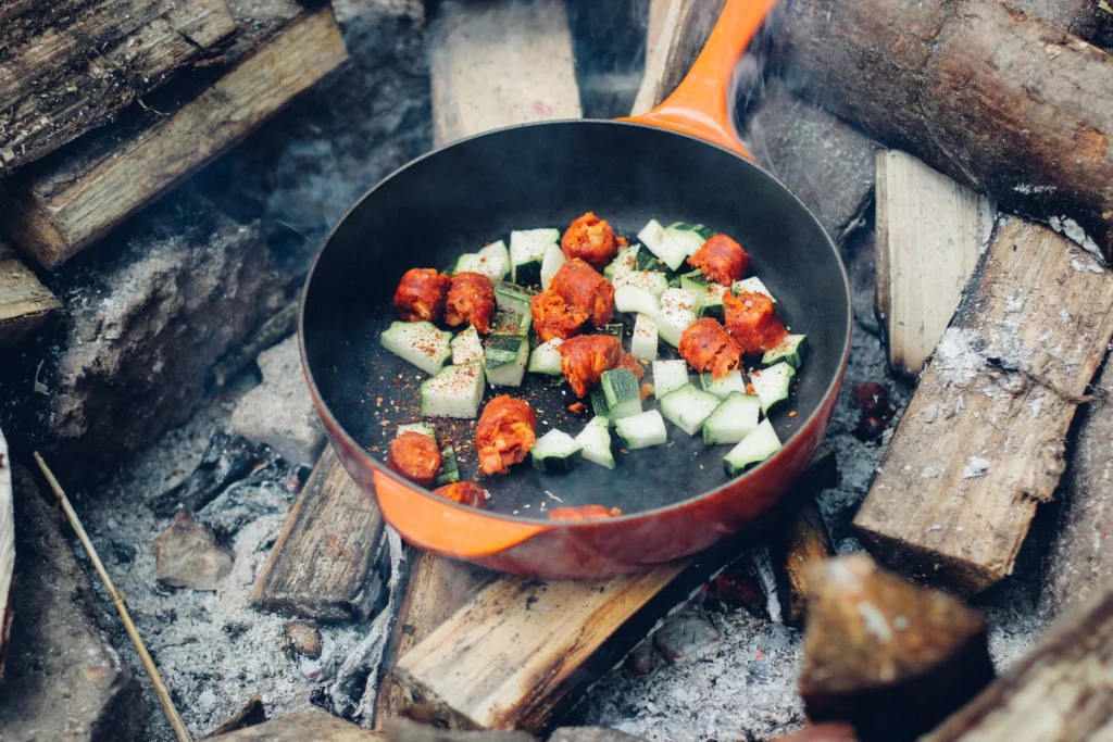 camping recette facile - plare.
