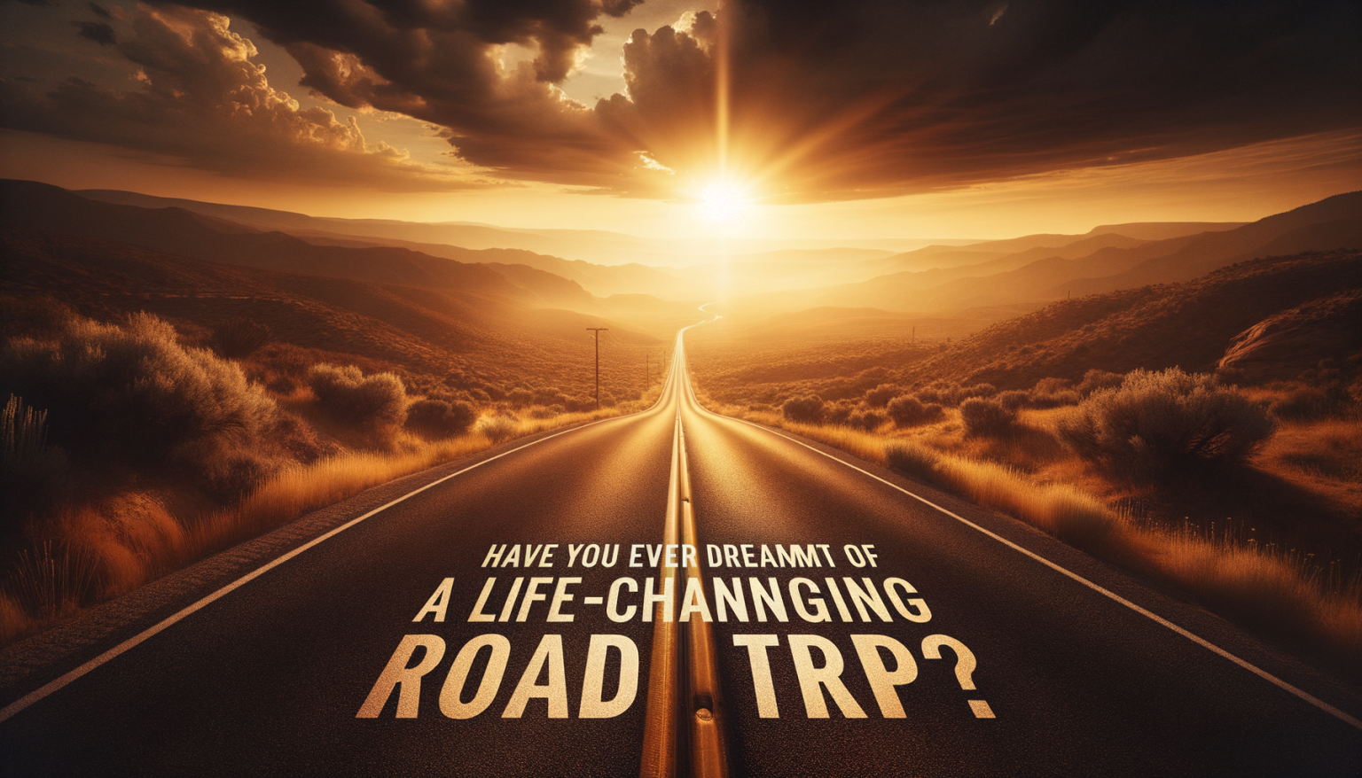 Avez-vous déjà rêvé de faire un road trip qui changera votre vie ?