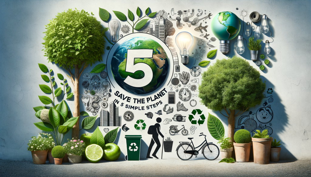 Comment sauver la planete en 5 etapes simples 1 3 - plare.