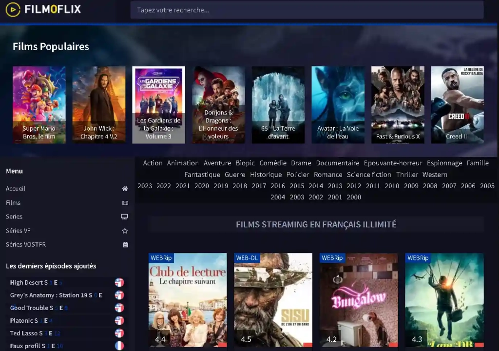 filmoflix - plare.