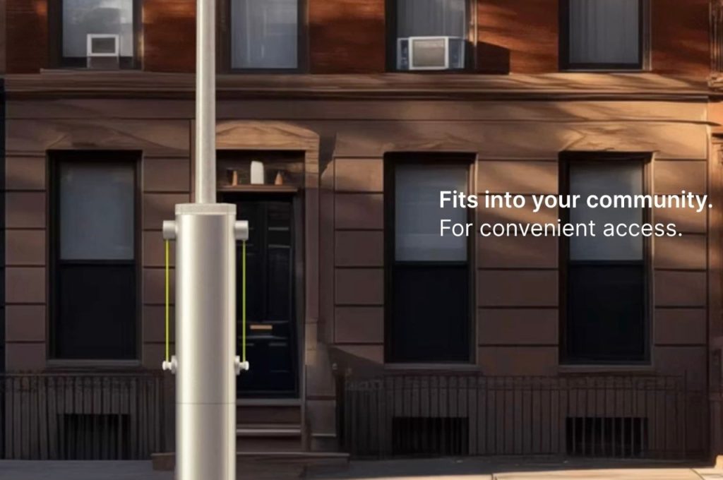 Les lampadaires deviennent des bornes de recharge pour véhicules électriques dans le cadre d’un concept de start-up innovant