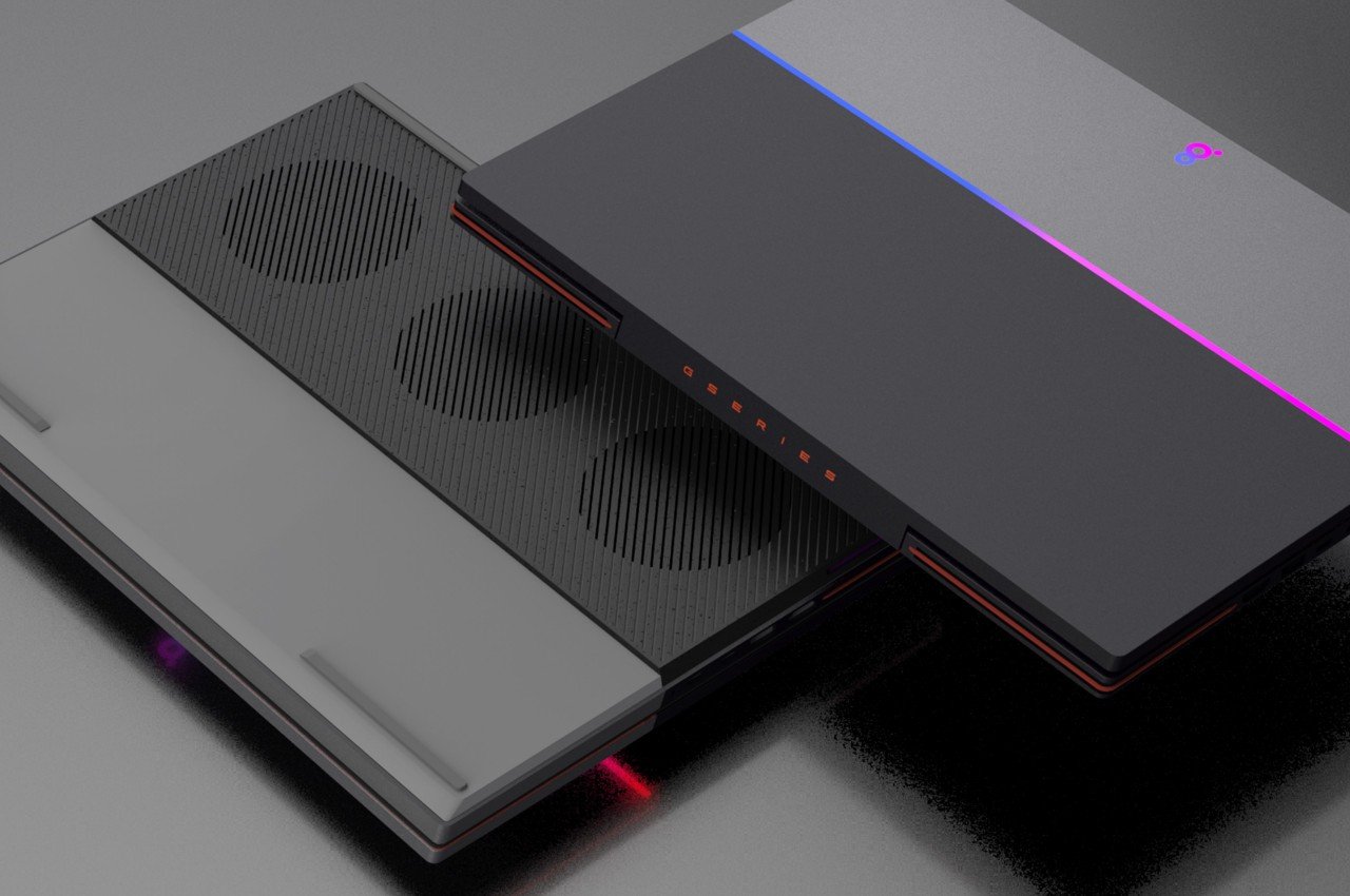 1713997477 538 Le concept de lordinateur portable de jeu rompt avec les - plare.