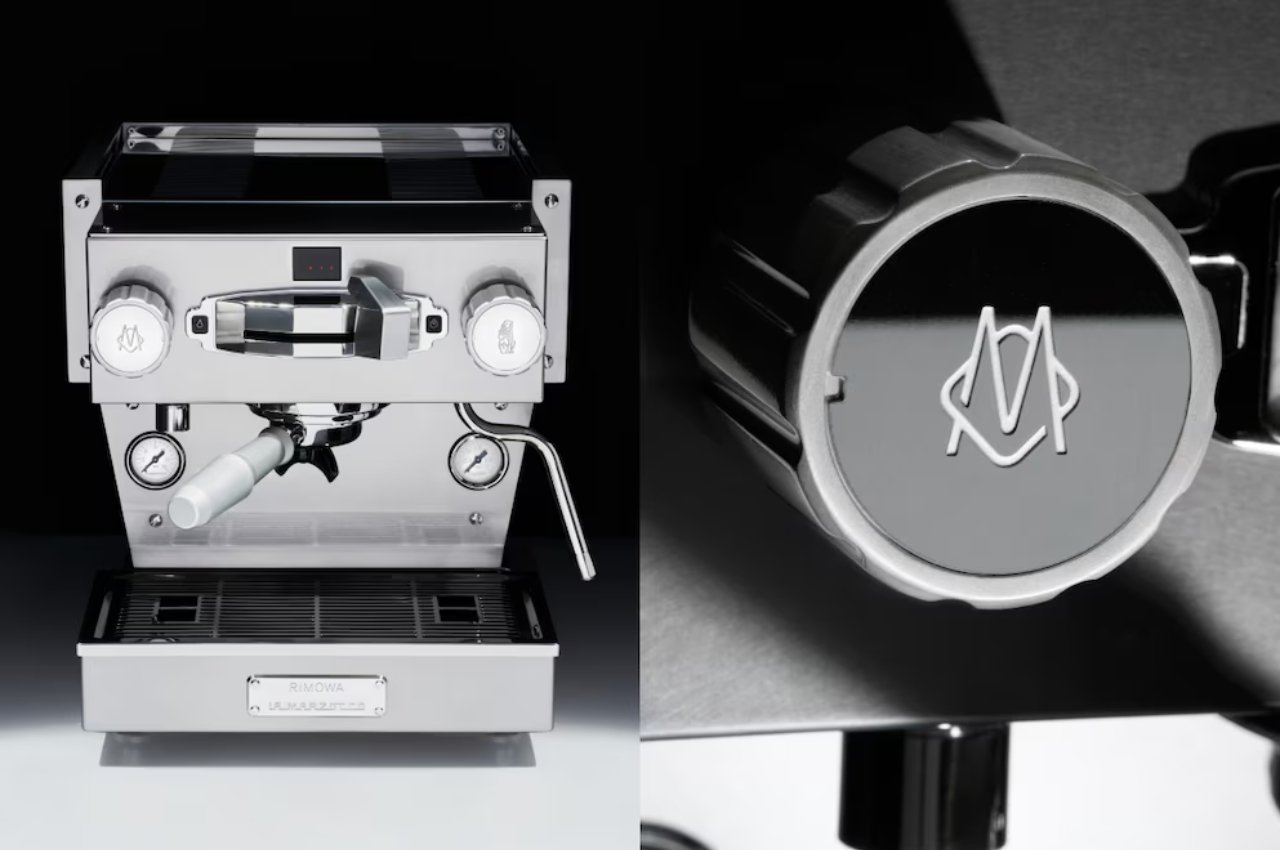 1713998513 233 Rimowa et La Marzocco sassocient pour creer la machine a - plare.