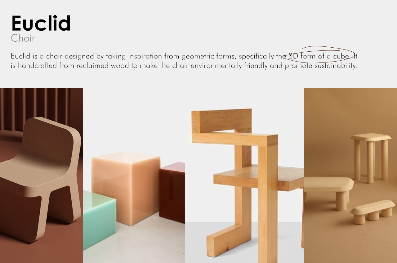 1714001469 807 Le concept de la chaise geometrique ressemble presque a une - plare.