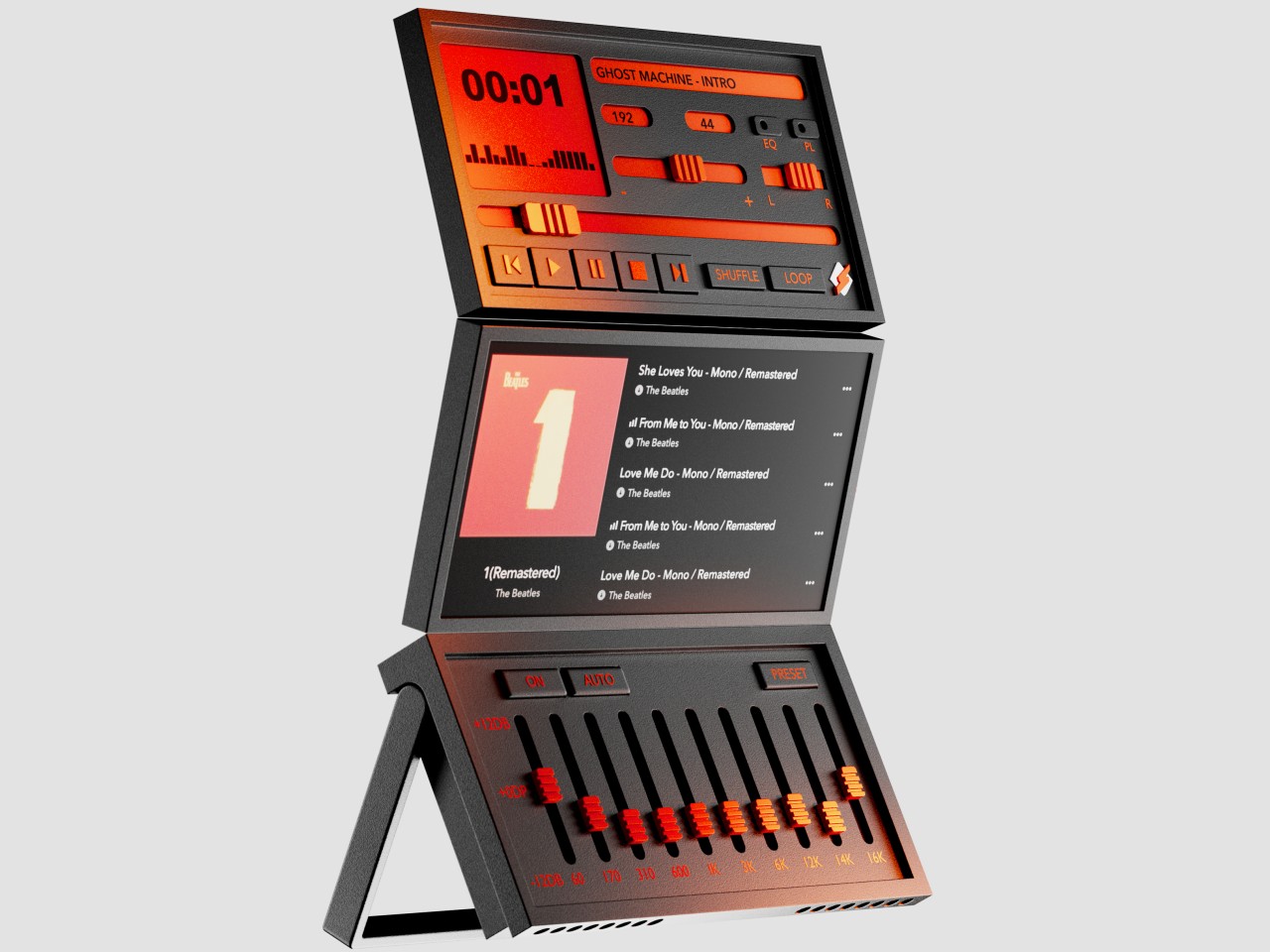 1714257131 253 Le concept de lecteur multimedia modulaire transpose le design emblematique - plare.