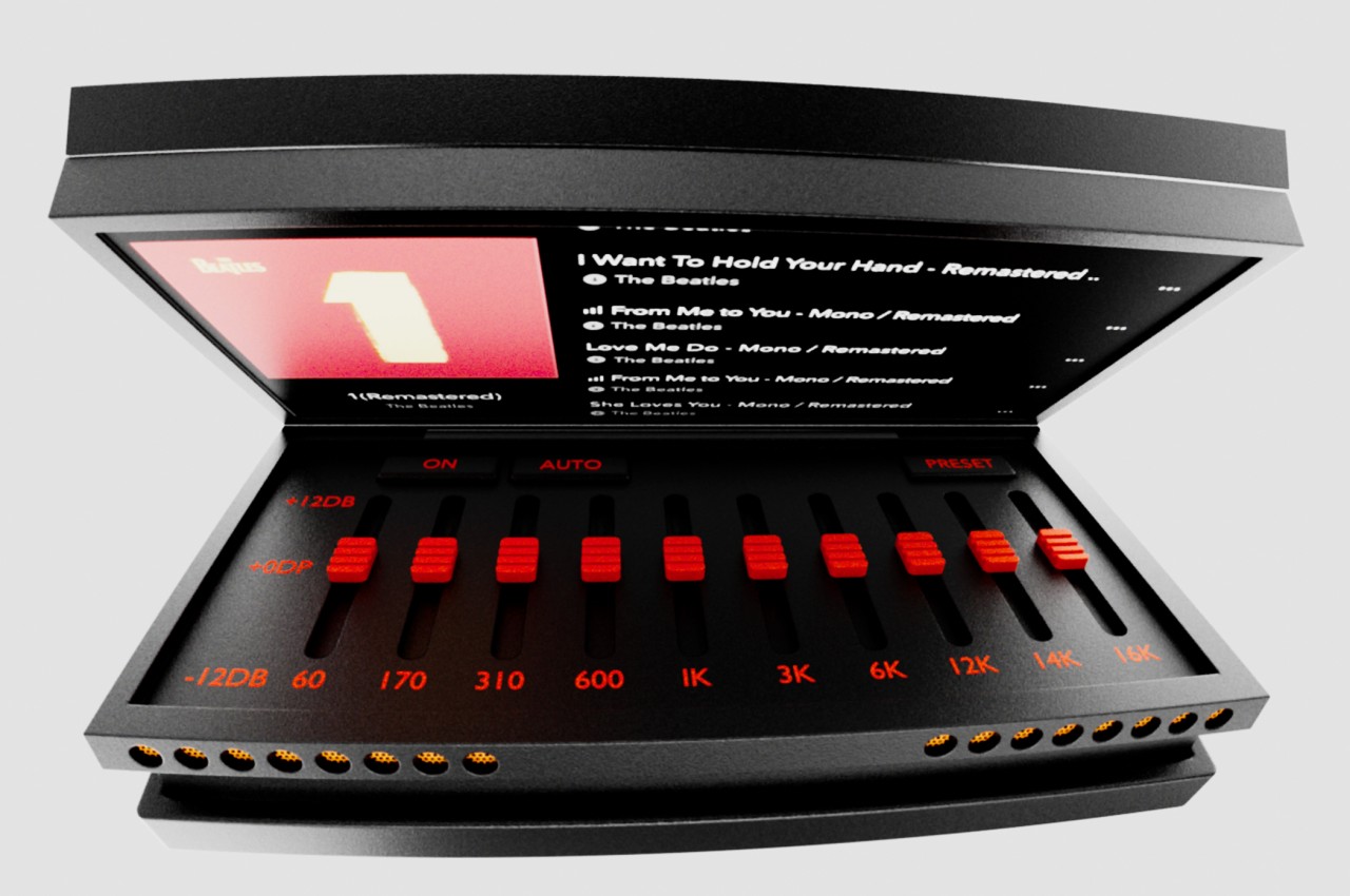 1714257133 981 Le concept de lecteur multimedia modulaire transpose le design emblematique - plare.