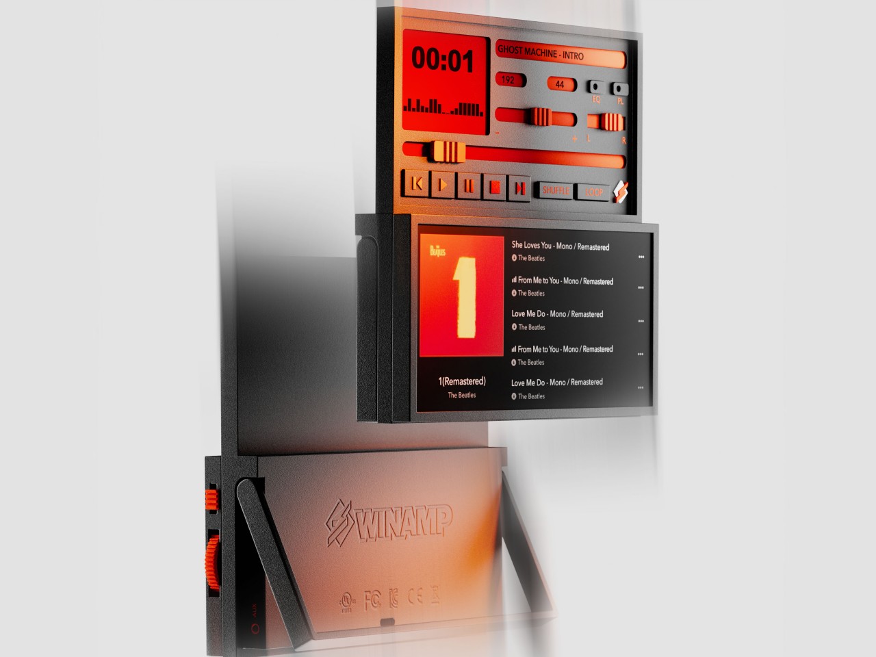 1714257137 351 Le concept de lecteur multimedia modulaire transpose le design emblematique - plare.