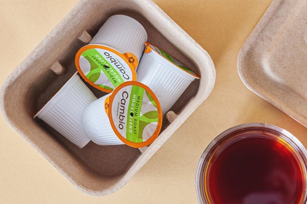 La marque de capsules de café écologiques associe produit et emballage durable