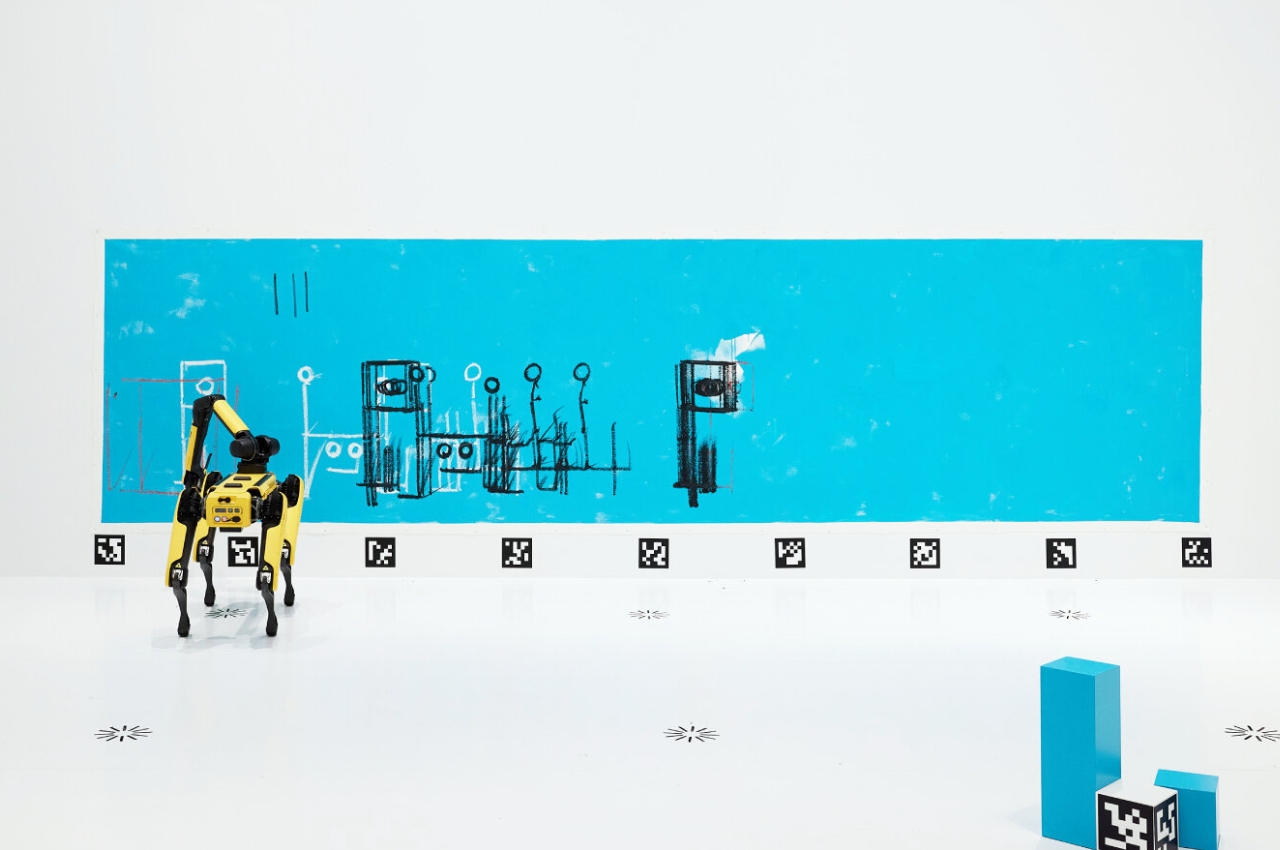 1715005253 139 Un artiste de lIA va entrainer des chiens robots a - plare.