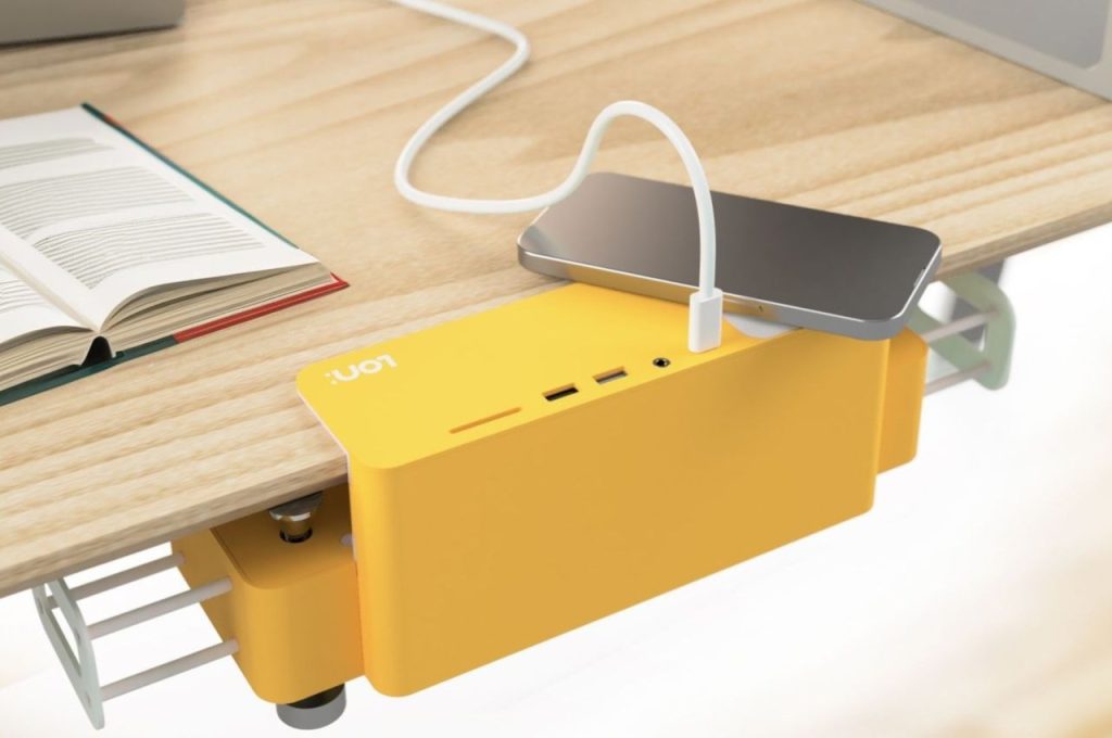 Le concentrateur dissimulé libère votre bureau des câbles, prises et ports encombrants.