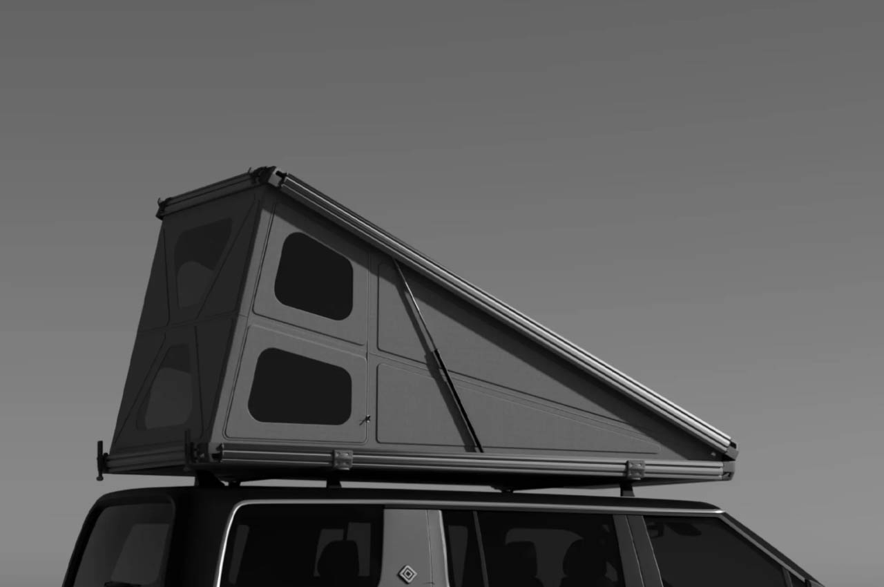 1716071858 710 Installee sur le toit dun SUV la tente HardTent se - plare.