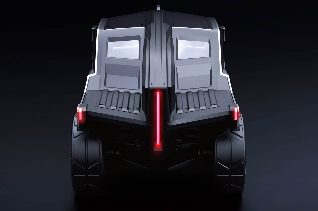 1716680381 240 Ce camion inspire du Scorpion est dote dune plate forme - plare.