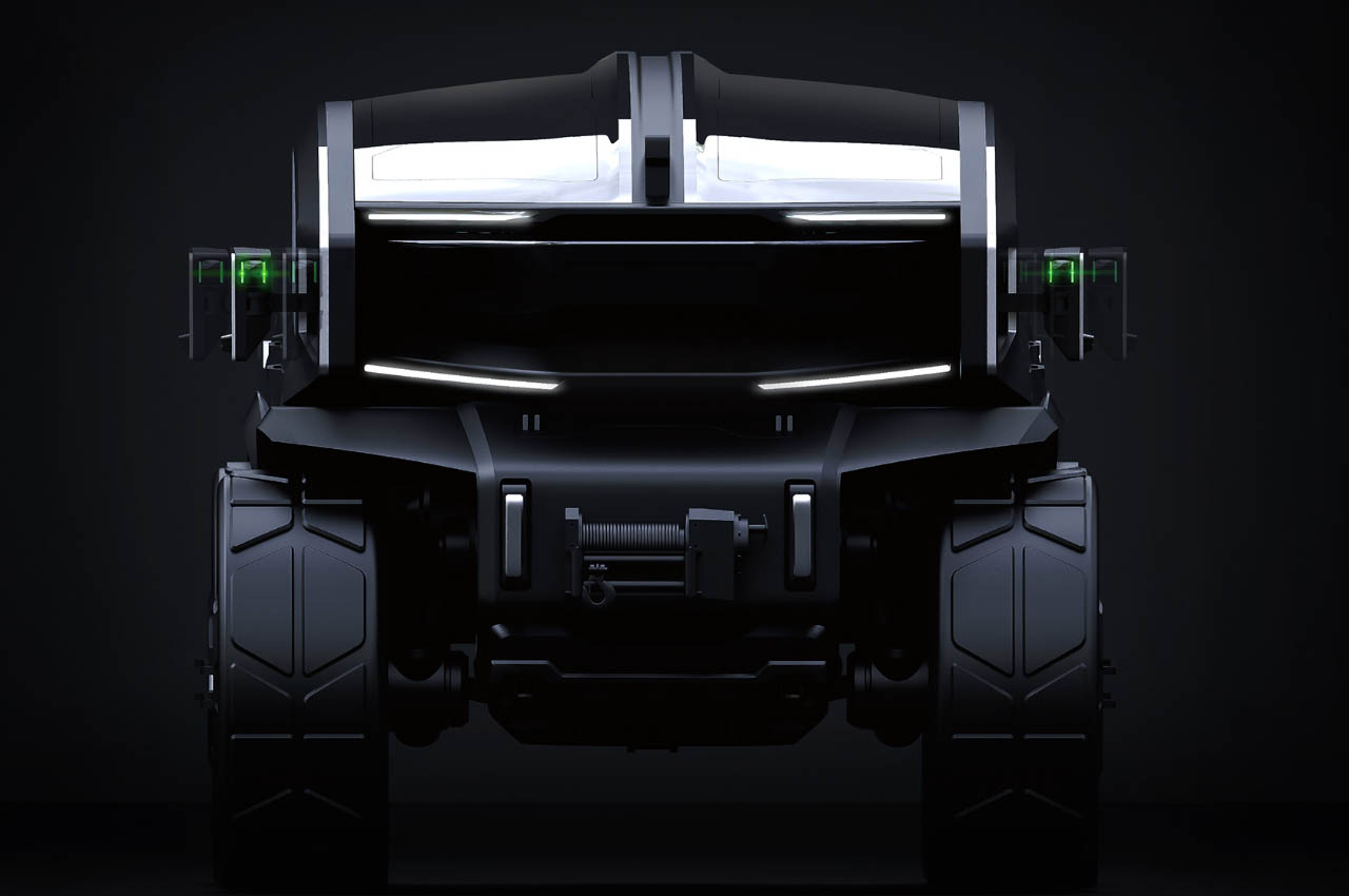 1716680383 443 Ce camion inspire du Scorpion est dote dune plate forme - plare.