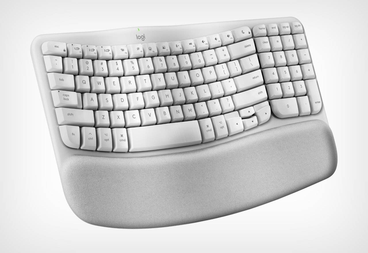 1717052843 903 Logitech presente Wave Keys pour Mac clavier ergonomique pour - plare.