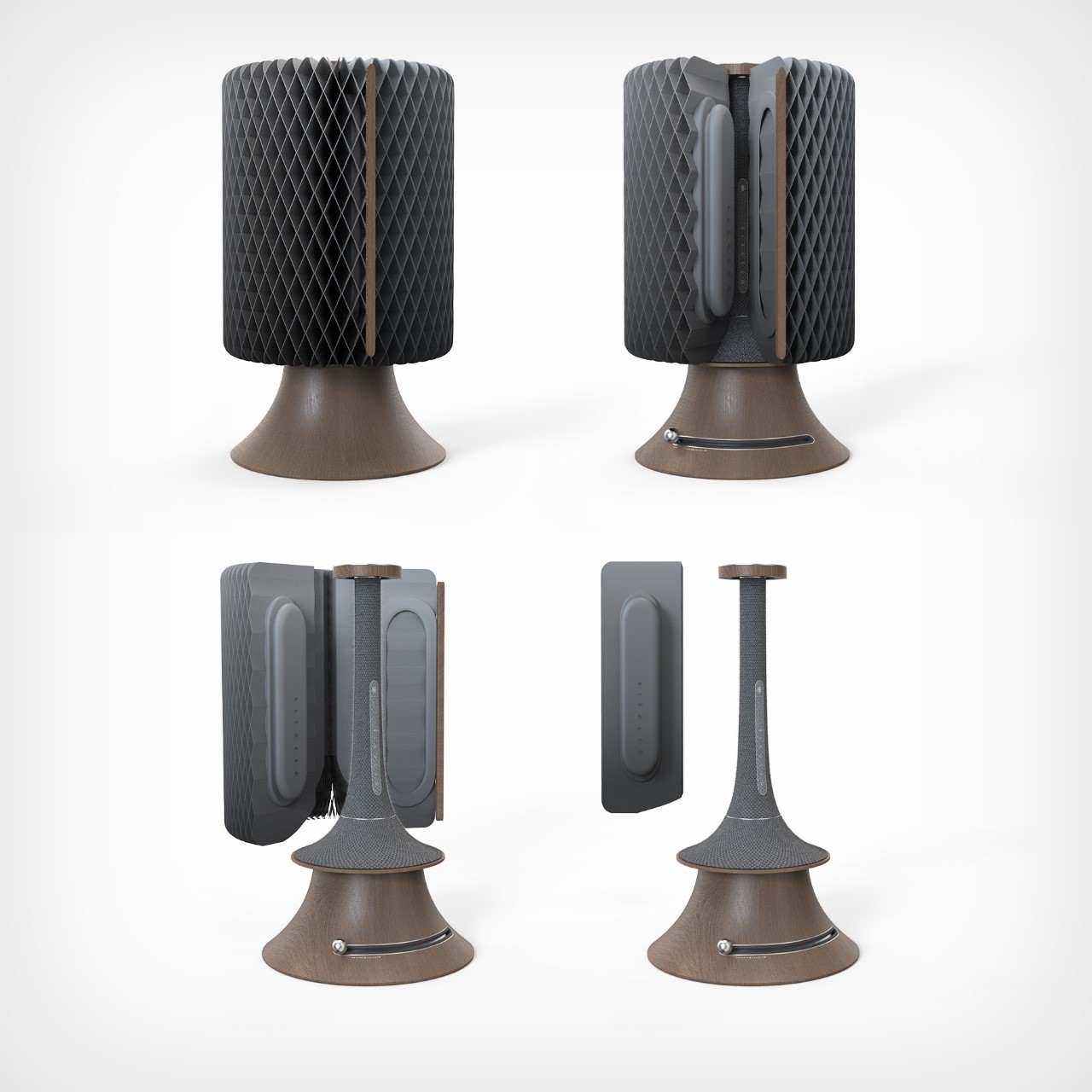 1717108723 566 Lenceinte inspiree des lanternes chinoises propulse la texture du HomePod - plare.
