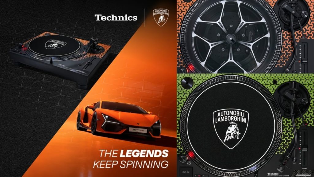 Entendez le rugissement de 6 Lamborghini emblématiques dans votre salon grâce à la platine SL-1200M7B.