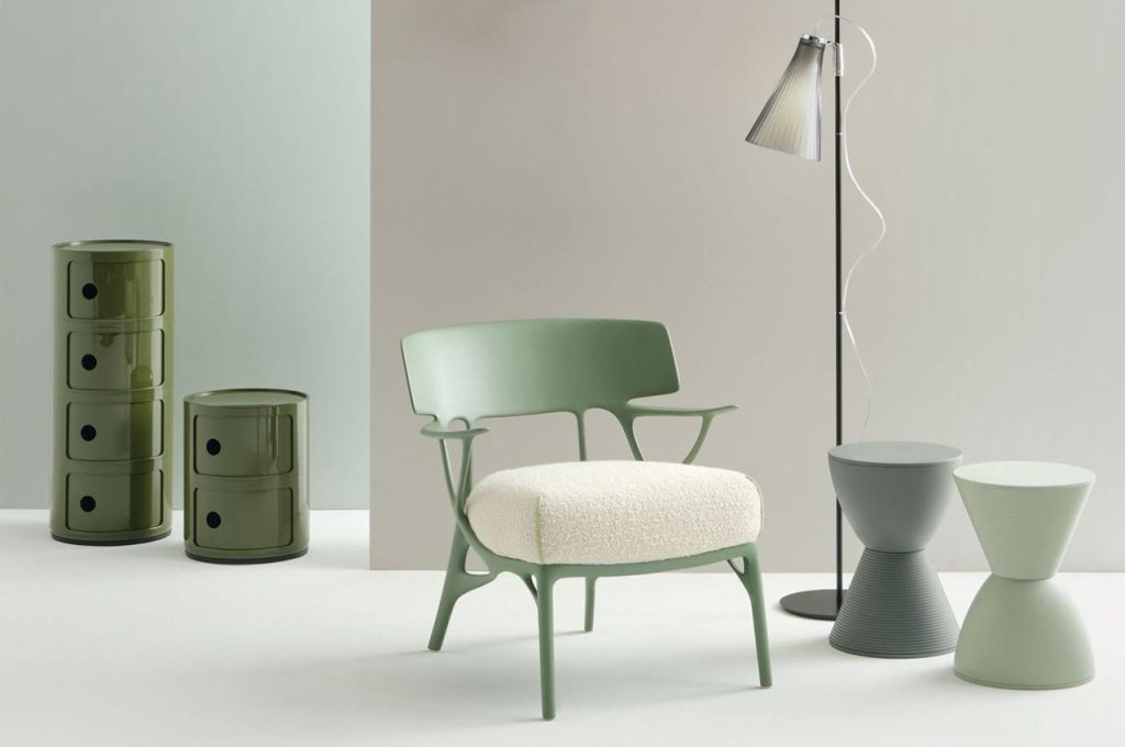 Kartell et Philippine Starck s’associent à l’intelligence artificielle pour une nouvelle collection de meubles
