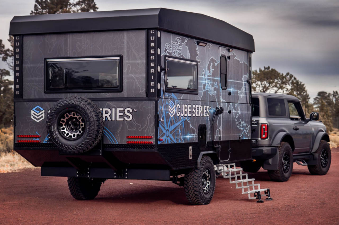 La remorque pop up CubeSeries en aluminium est une solution de - plare.
