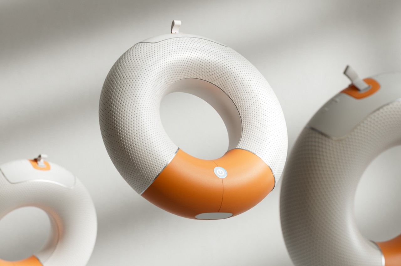 Le concept denceinte Bluetooth en forme de beignet inspire une - plare.