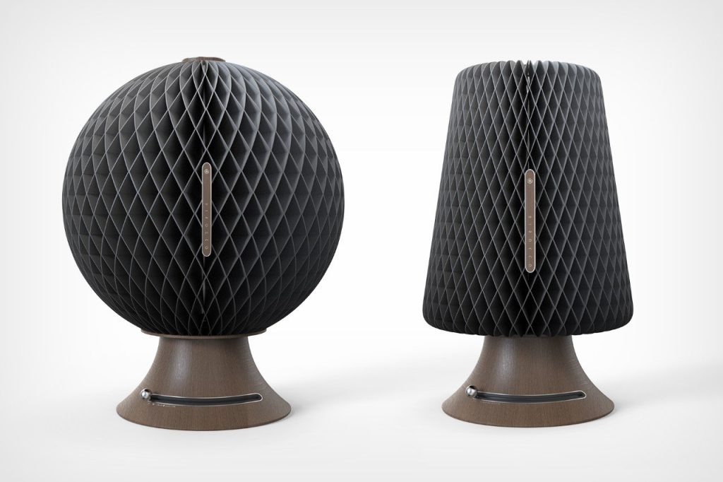 L’enceinte inspirée des lanternes chinoises propulse la texture du HomePod vers de nouveaux sommets culturels.