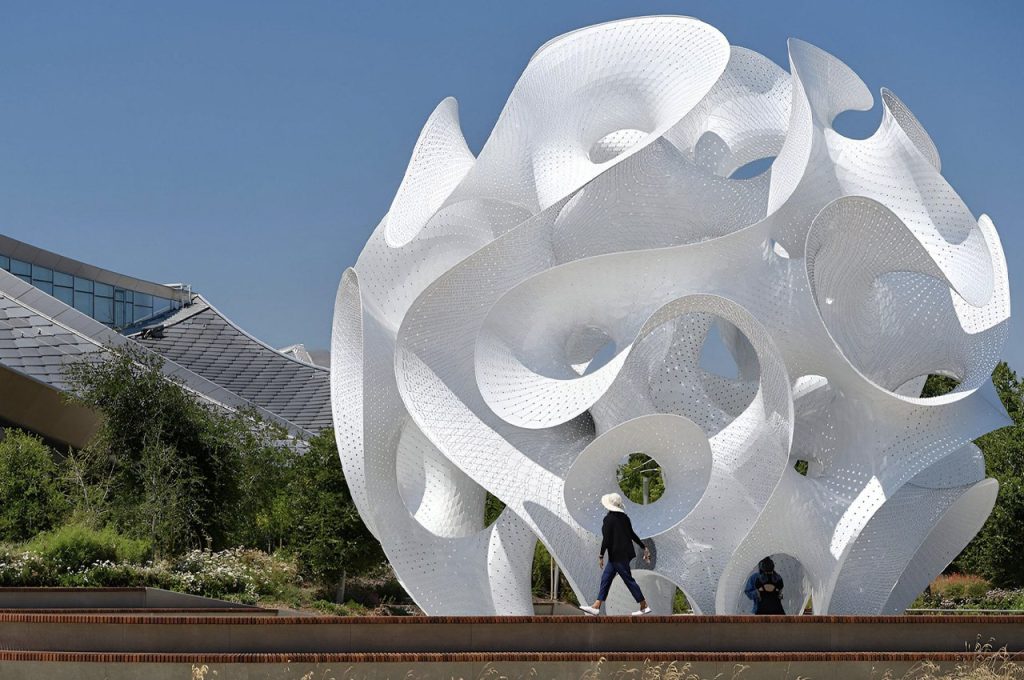 L’orbe du campus Est de Google à Charleston offre un moment de « distraction productive ».