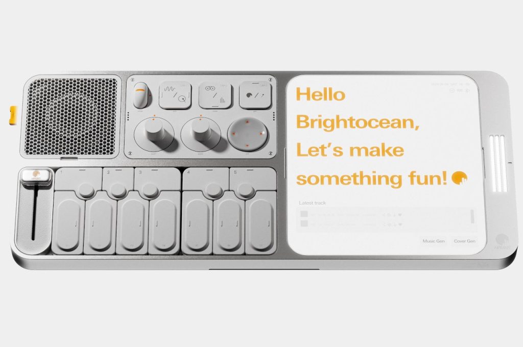 Le concept de mixeur musical utilise l’IA générative pour vous aider à créer de la musique.