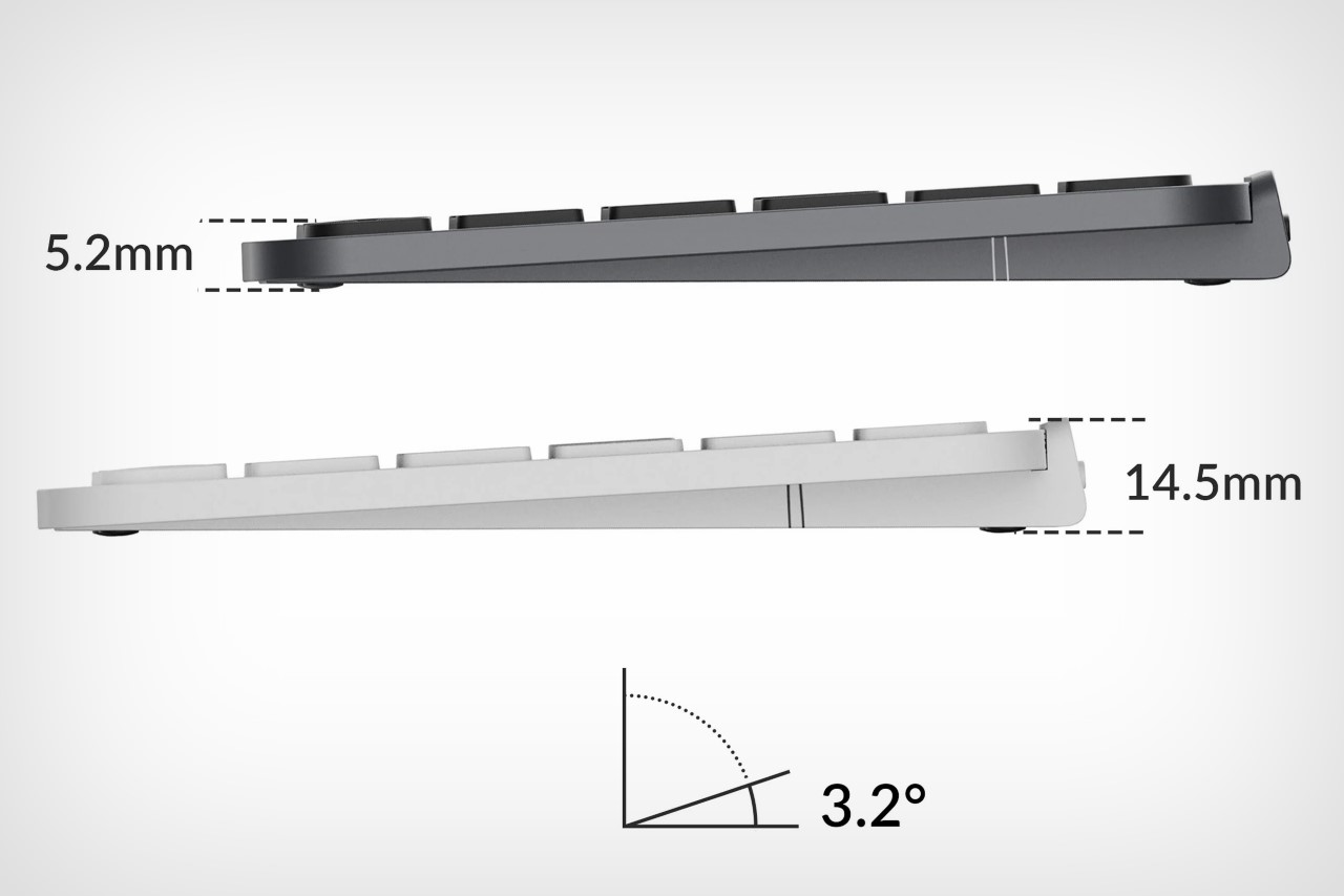 1717361674 739 Keychron B1 Pro clavier sans fil ultra mince pour les - plare.