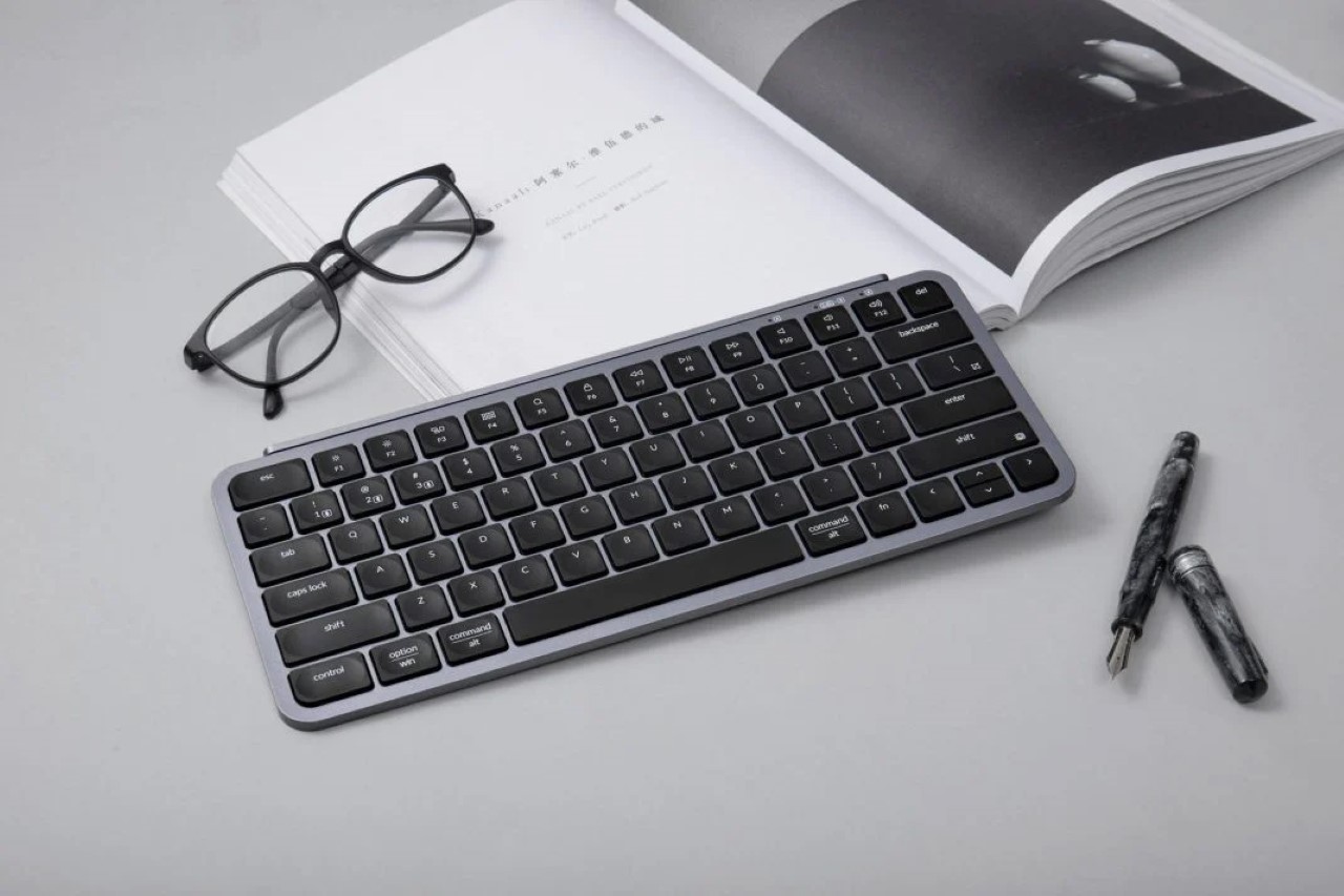 1717361675 906 Keychron B1 Pro clavier sans fil ultra mince pour les - plare.