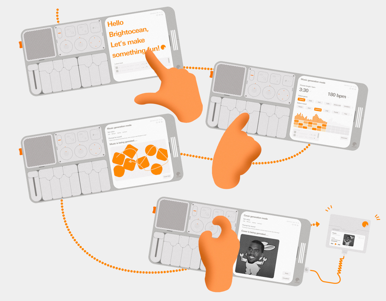 1717495744 856 Le concept de mixeur musical utilise lIA generative pour vous - plare.