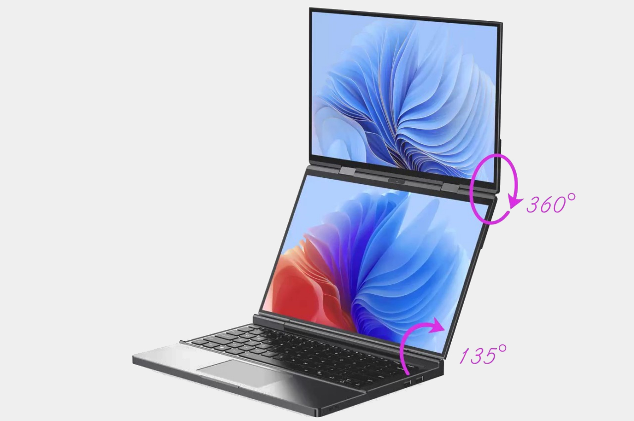 1717507893 443 Lordinateur portable a double ecran propose une conception unique pour - plare.