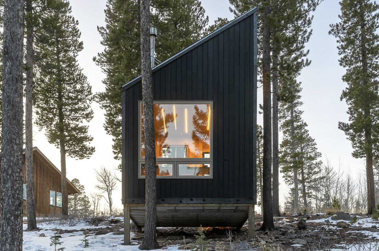 1717544375 8 Cette cabane ecologique isolee dans la foret est un - plare.