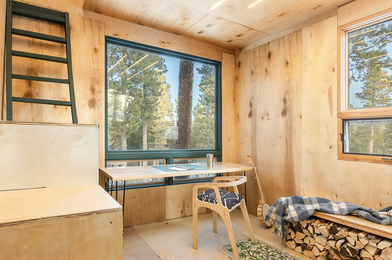 1717544377 219 Cette cabane ecologique isolee dans la foret est un - plare.