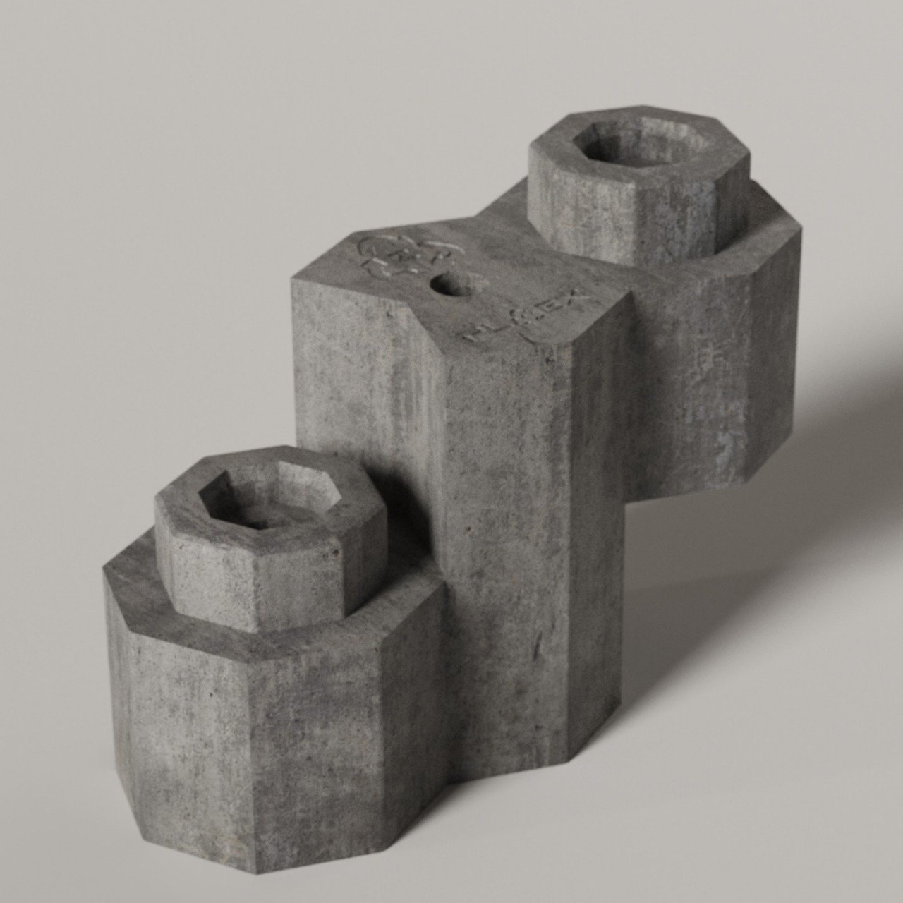 1718045636 51 Blocs de beton LEGO fabriques a partir de dechets faciles - plare.