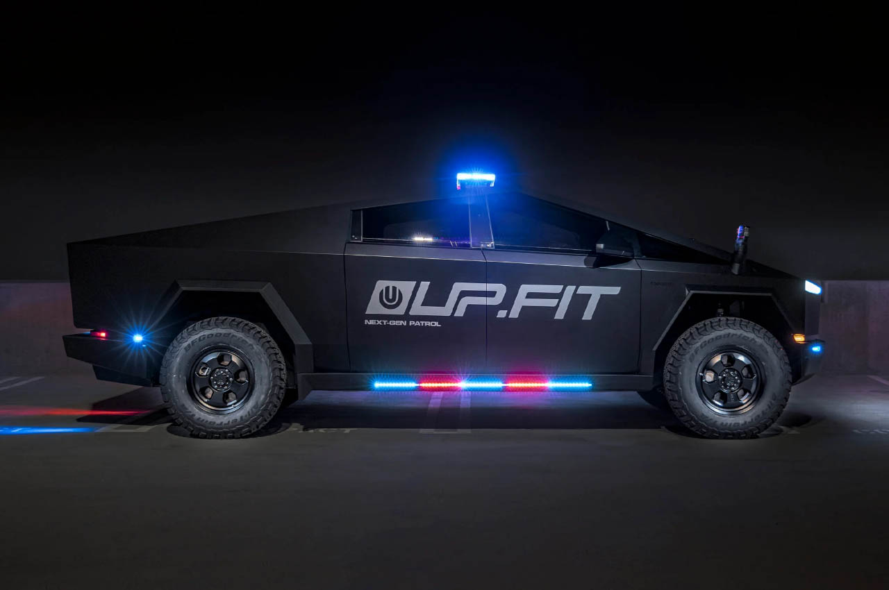 1718139342 170 Le premier vehicule de patrouille Cybertruck au monde est le - plare.