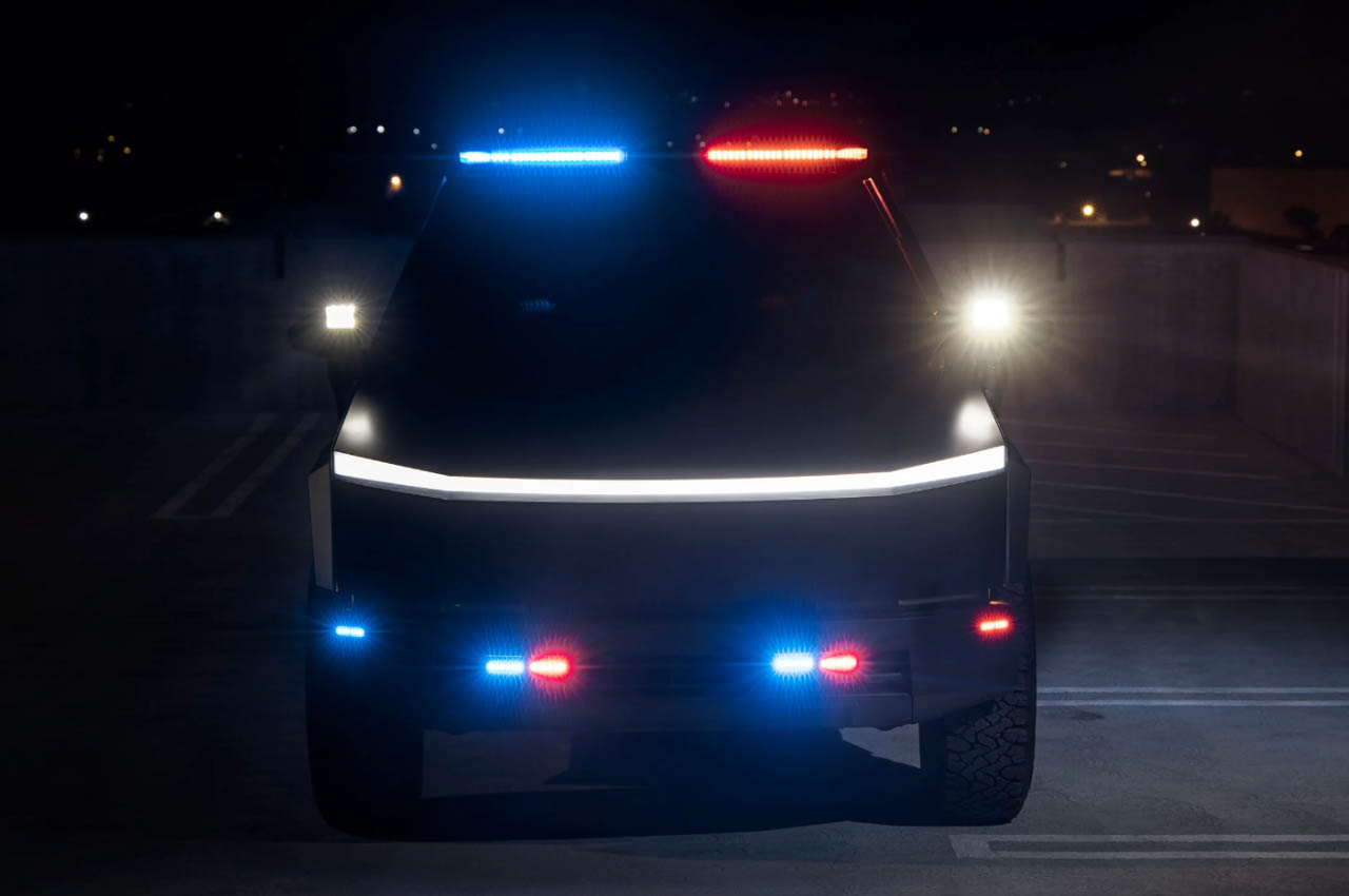 1718139343 297 Le premier vehicule de patrouille Cybertruck au monde est le - plare.