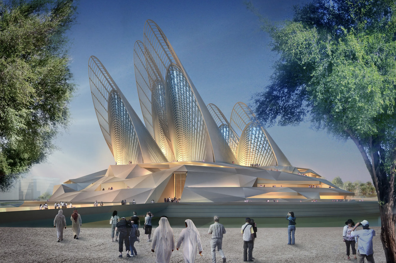 1718235255 766 Limpressionnant musee aile dAbu Dhabi se refroidit naturellement - plare.