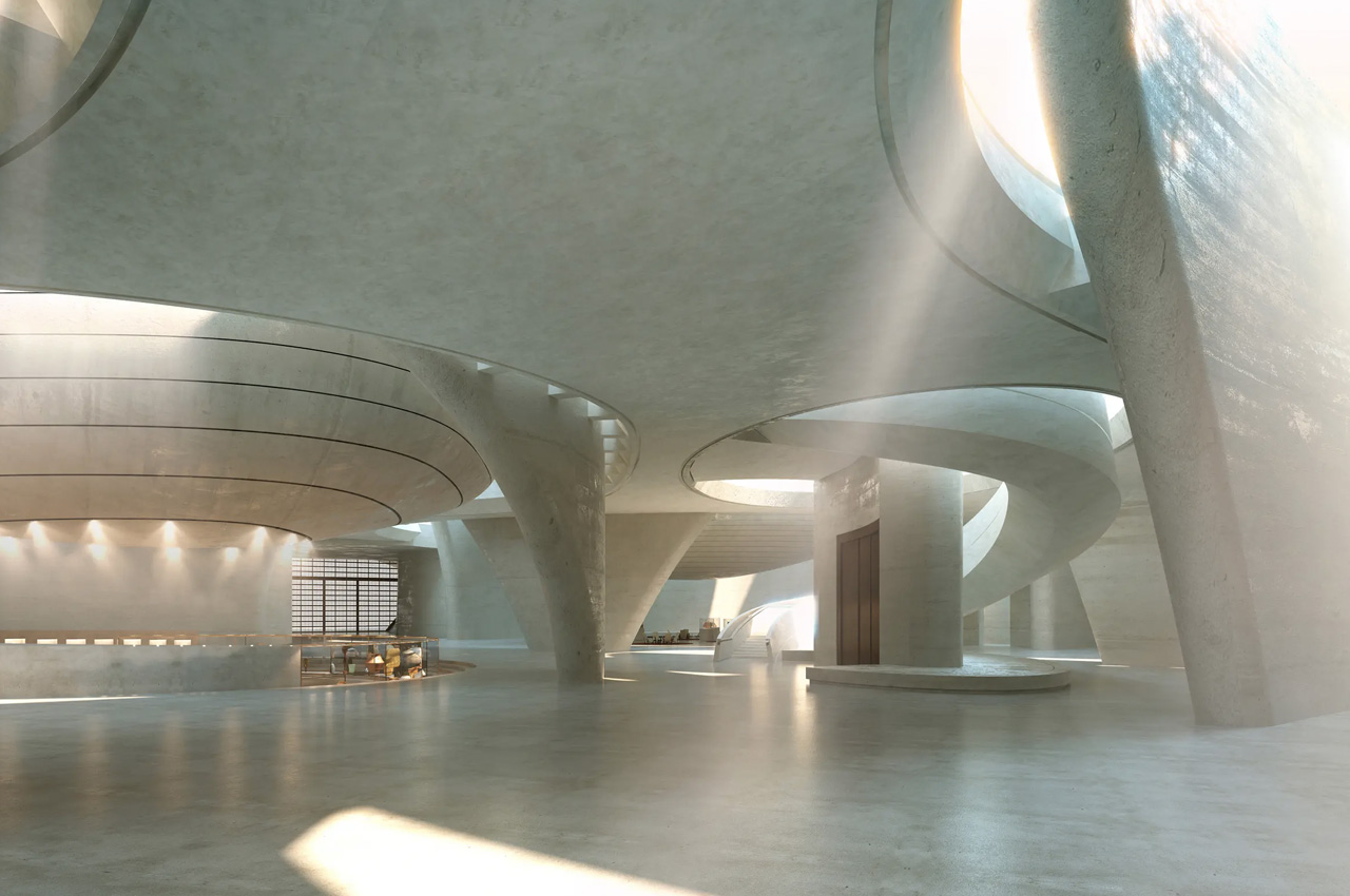 1718235256 473 Limpressionnant musee aile dAbu Dhabi se refroidit naturellement - plare.