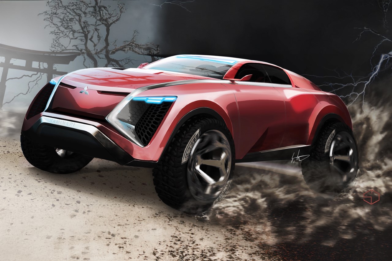 1718302897 687 Mitsubishi Kaminari Concept une vision puissante de lavenir des - plare.