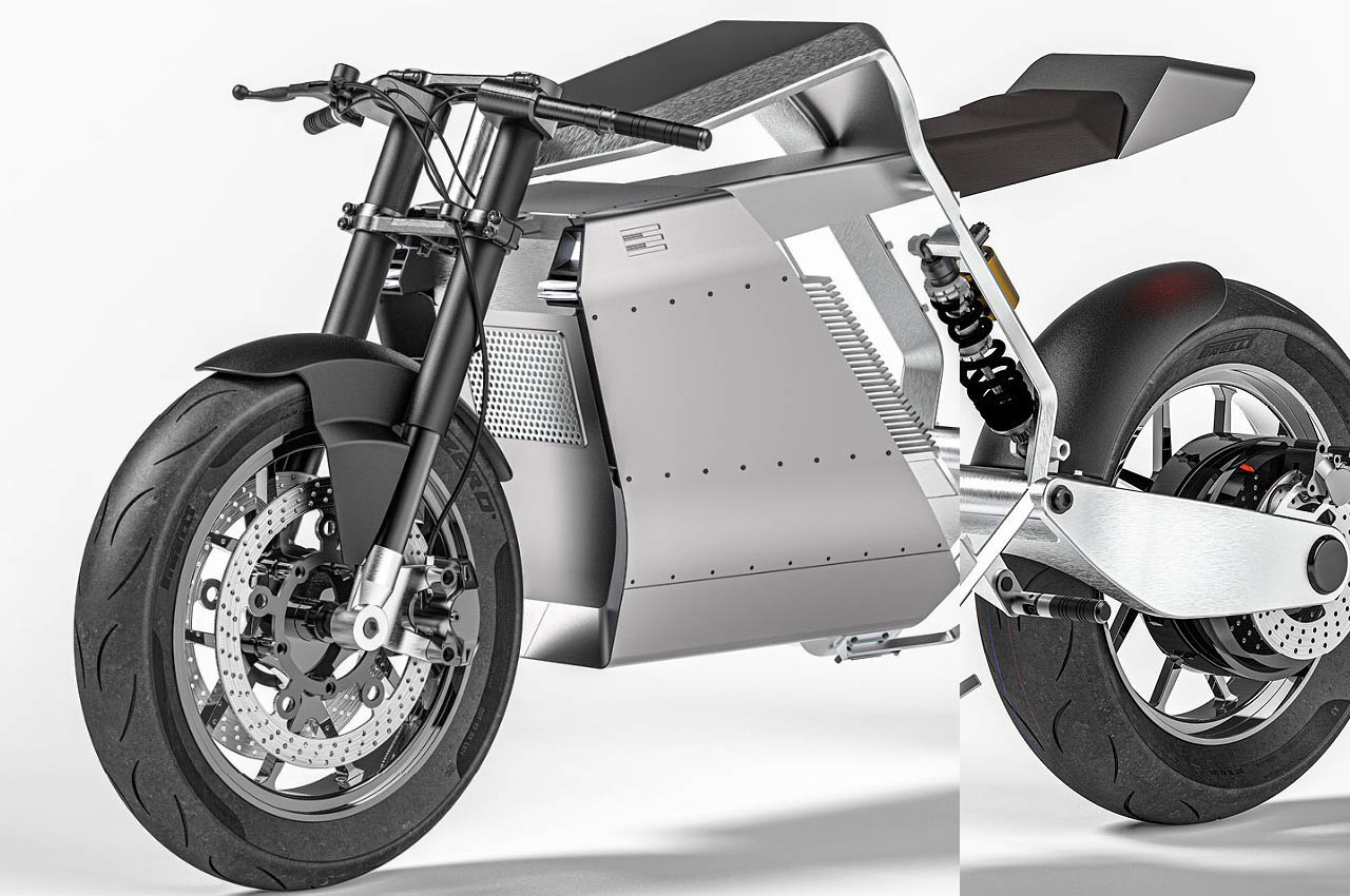 1718571034 553 Un cafe racer et un e scooter inspires de lere industrielle - plare.