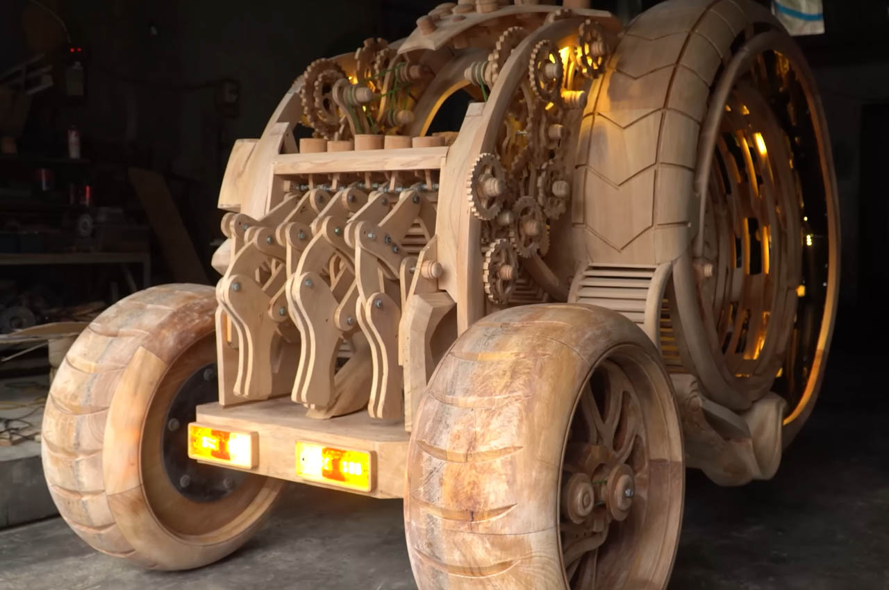 1719143393 141 Un pere creatif qui travaille le bois transforme les AI renders - plare.