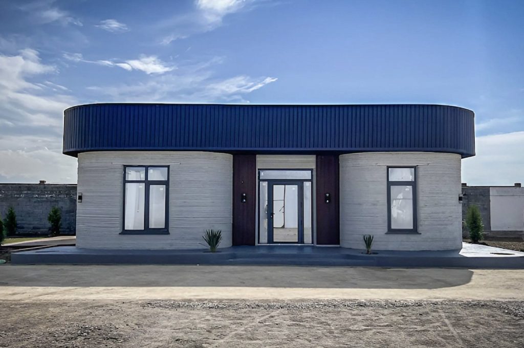 Cette maison de poche au Kazakhstan a été imprimée en 3D en seulement cinq jours.