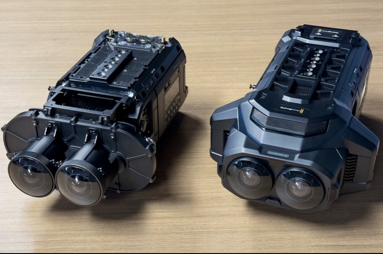 La Blackmagic Spatial Camera pour Apple Vision Pro ressemble a - plare.