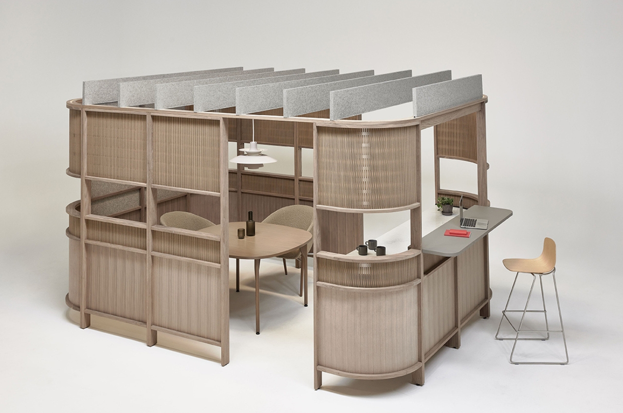 Toko Meeting Pod est un bel espace de bureau modulaire - plare.