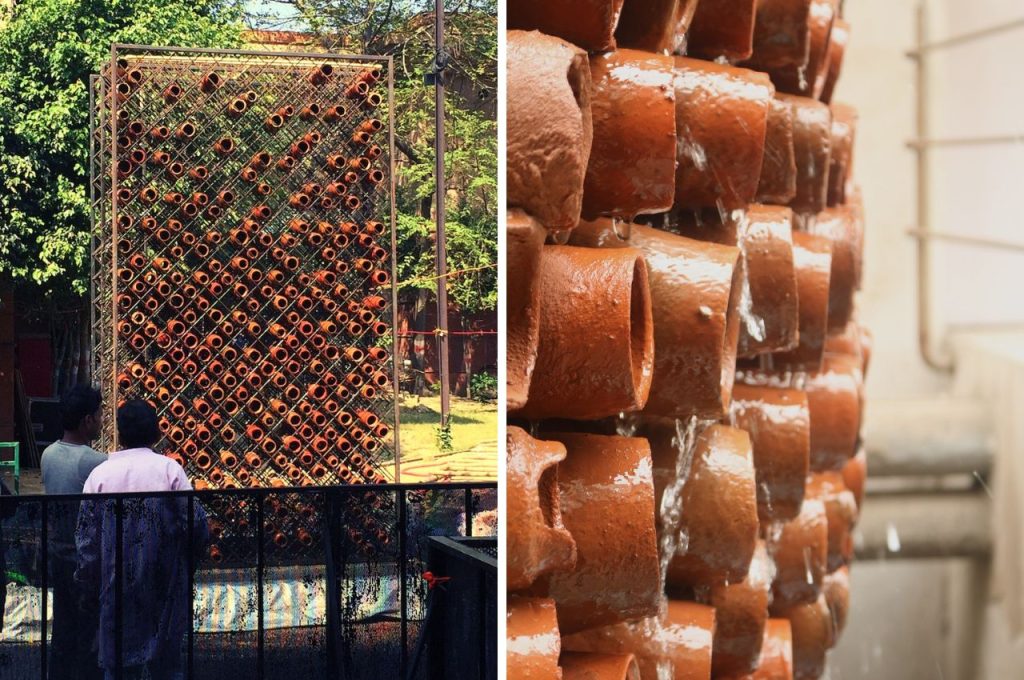 Un mur en terre cuite inspiré des nids d’abeilles peut refroidir les maisons sans produits chimiques ni électricité