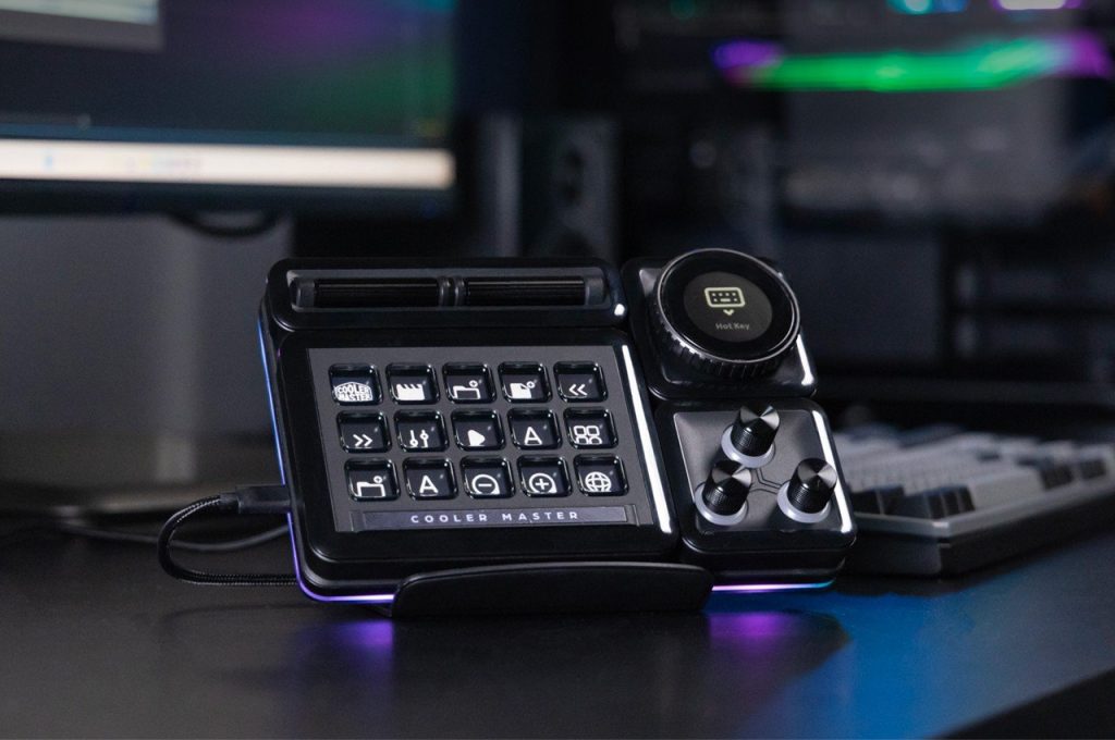 Le système de contrôle modulaire MasterHUB de Cooler Master s’adapte aux flux de travail des créateurs.