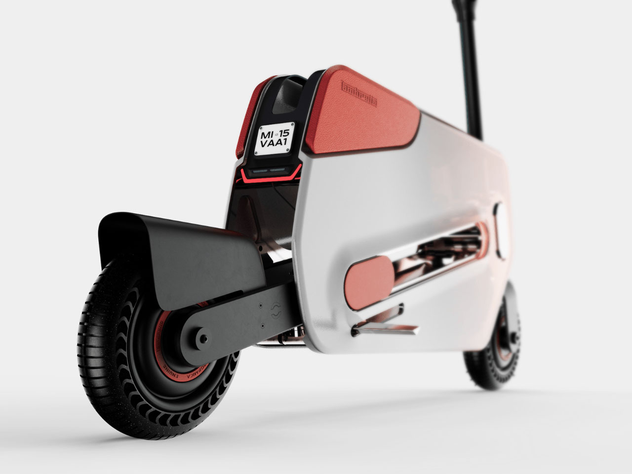 1730062008 167 Le scooter pliable pour les trajets domicile travail a linterieur des limites - plare.